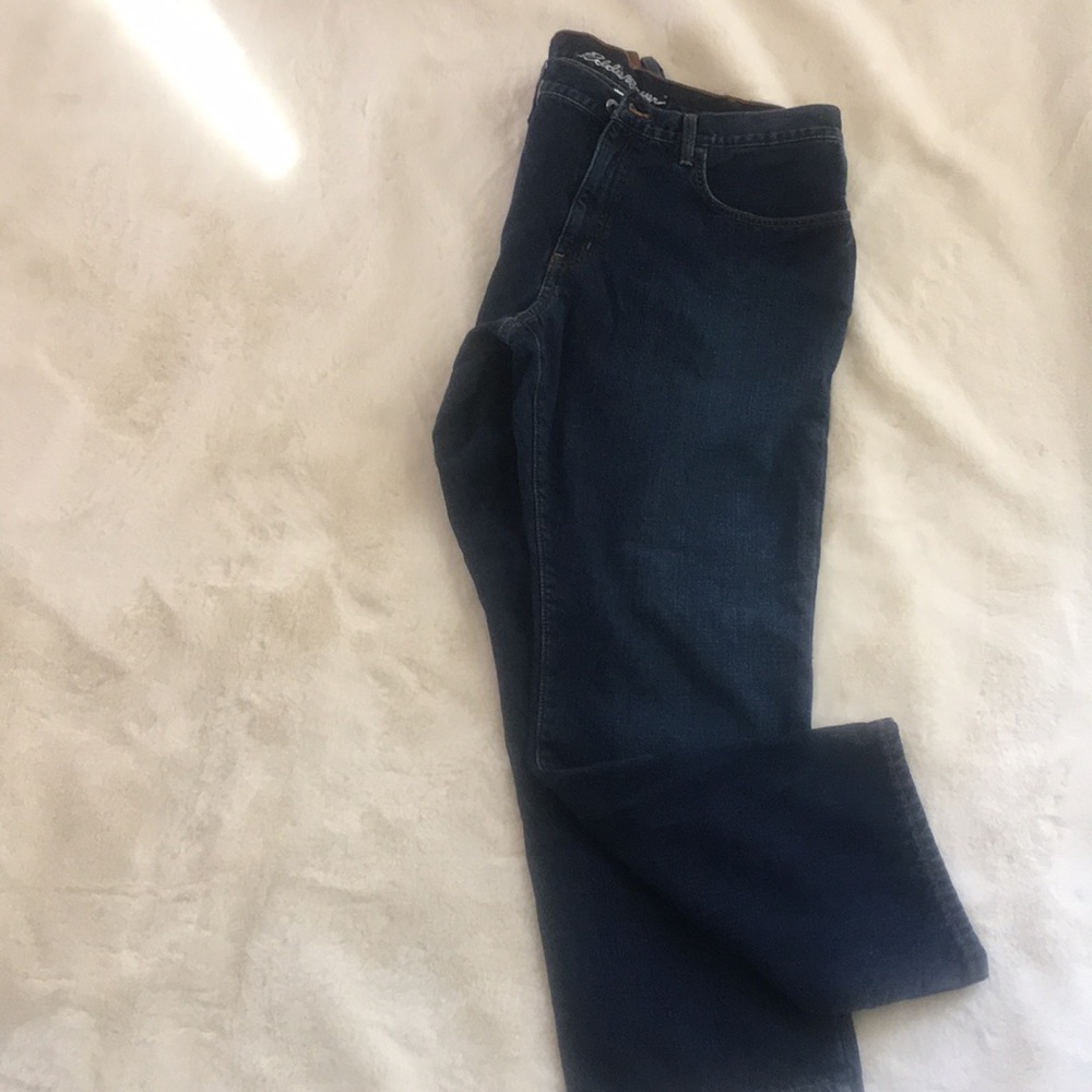Fleece lined jeans